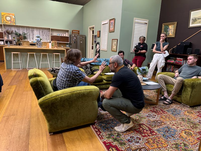 Proof masterclass — on set